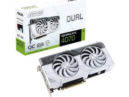 ASUS GeForce RTX 4070 Dual OC White Edition Graphics Card
