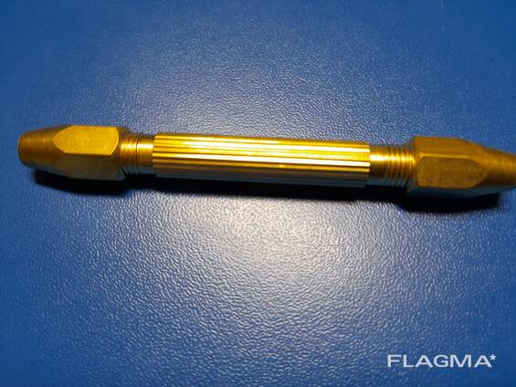 Цанга двухсторонняя 85 мм латунная