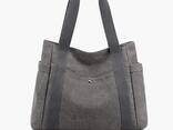 Canvas Women Tote Shoulder Bag Casual Retro Top Handle Satchel Handbags Shopping Bag Tote - photo 1