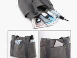 Canvas Women Tote Shoulder Bag Casual Retro Top Handle Satchel Handbags Shopping Bag Tote - photo 3