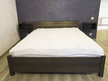 Double and single wood beds made of alder - фото 1