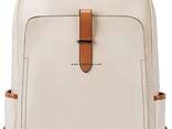 Leather Laptop Backpack Purse Casual College Casual Bags Daypack - photo 2