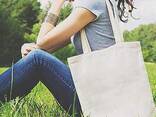 Natural Tote Shopping Bag, Washable Grocery Tote Bag, Grocery Shopping Shoulder Bags - photo 3