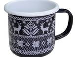 Souvenir mugs steel enameled - photo 9