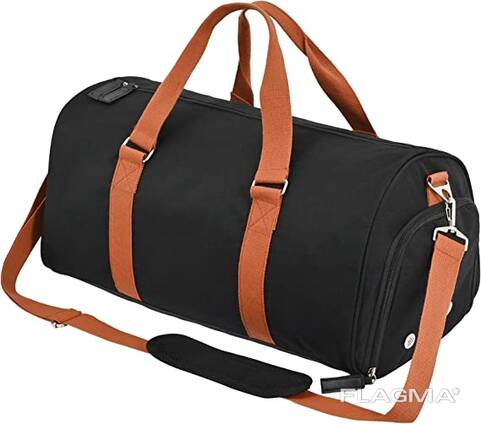 Sports Gym Bag for Men and Women Travel Duffel Bag with Shoes Compartment and Water Resist