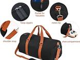Sports Gym Bag for Men and Women Travel Duffel Bag with Shoes Compartment and Water Resist - photo 4