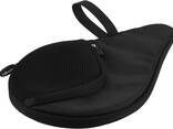 Table Tennis Racket Case Cover Ping Pong Paddle Carry Bag with Ball Storage Pocket - photo 3