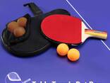 Table Tennis Racket Cover, Ping Pong Paddle Case, Portable Waterproof Table Tennis Bat Bag - photo 3