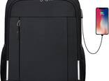 Travel Backpack for Men Women with USB Charging Port College High School Backpack for Teen - photo 2
