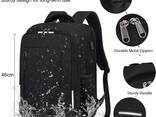 Travel Backpack for Men Women with USB Charging Port College High School Backpack for Teen - фото 4