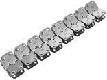 U45 Rivet Hinged Conveyor belt Fasteners for 7-11 mm belts - photo 2